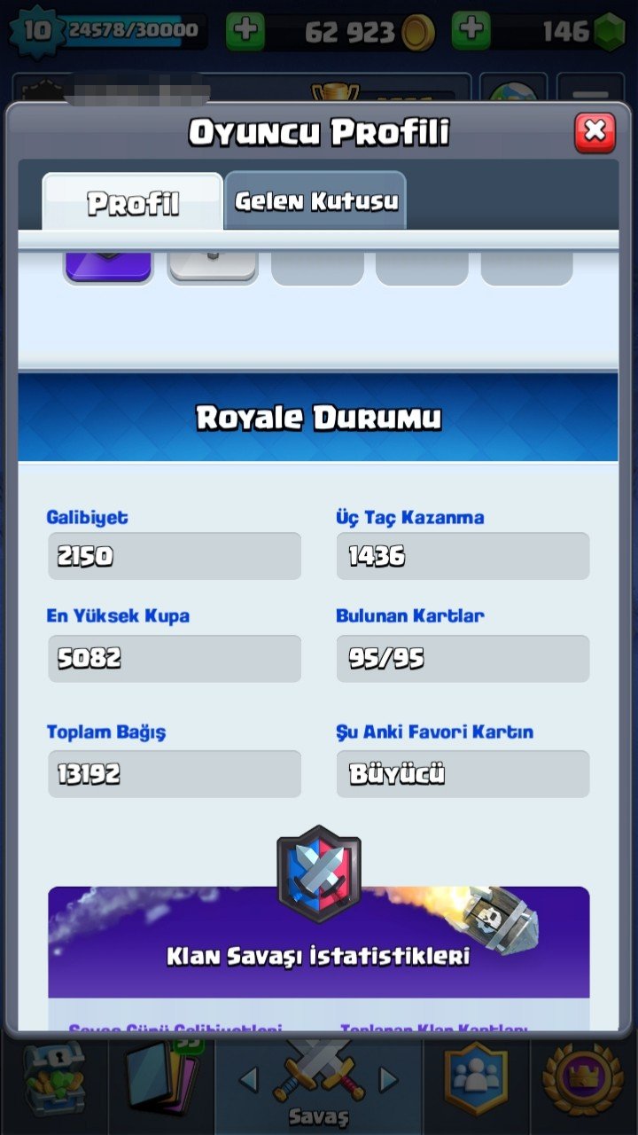 Clash Royale Android T M Kartlari A Ik Olan Tane Efsanev S Leve