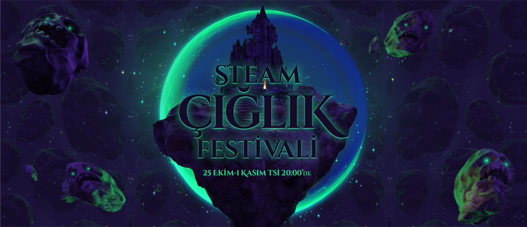 Steam Scream Fest İndirimi Başladı!