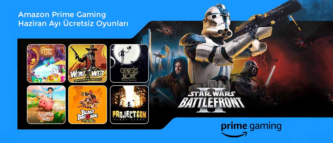 Amazon Prime Gaming Haziran 2024 Ücretsiz Oyun Listesi Açıklandı
