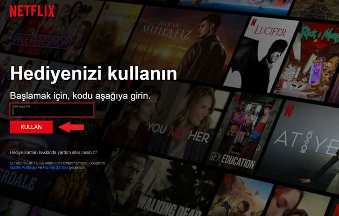 Netflix Hediye Kodu Satın Al - Netflix Hediye Kartı - Oyunfor