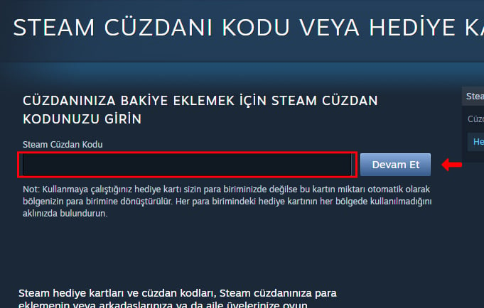 Steam Cüzdan Kodu Nasıl Aktif Edilir - 5