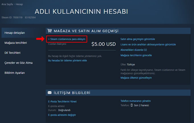 Steam Cüzdan Kodu Nasıl Aktif Edilir - 3