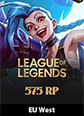 League of Legends Eu West 575 Riot Points